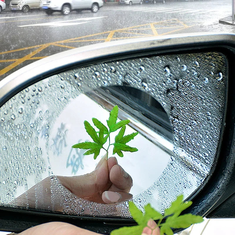 🌧️ 2pcs Rearview Mirror Protective Film – Drive Safely, Rain or Shine!