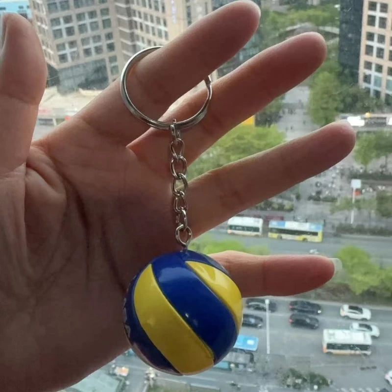 🏀 Sports Ball Keychain | Basketball, Volleyball & More