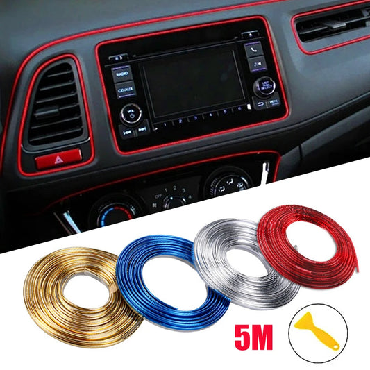 🚗 Universal Car Interior Trim Strips – Style That Bends With You! ✨