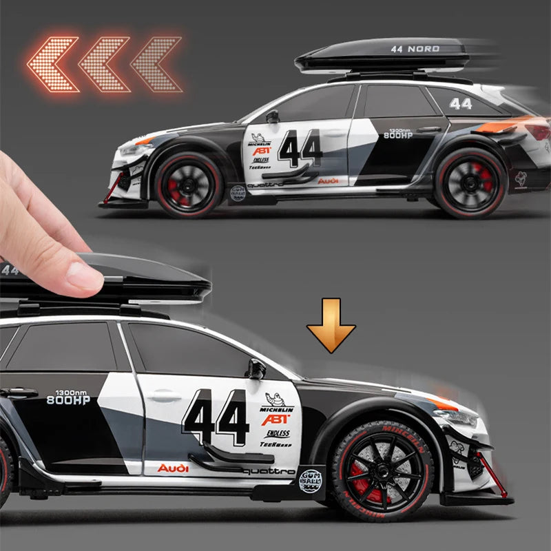 🚗 Audi RS6 Performance Drift Car Model – 1:24 Scale Collectible Toy 🏁