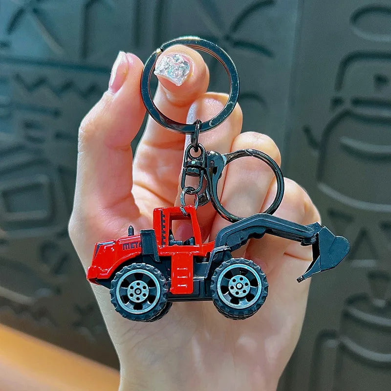 🚜 Construction Vehicle Keychain – Built for Fun &amp; Style!