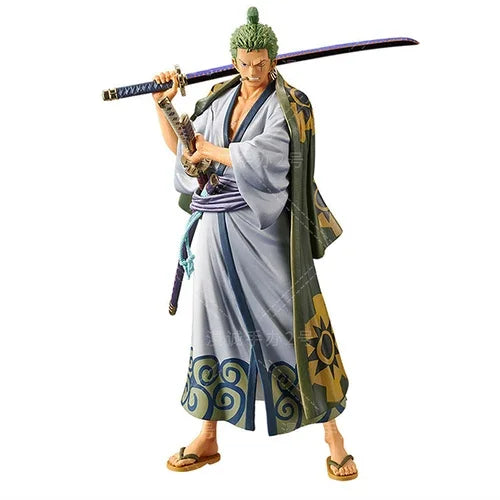 🏴‍☠️ One Piece Wano Arc Figures – Luffy, Zoro, Nami & Chopper (18cm)