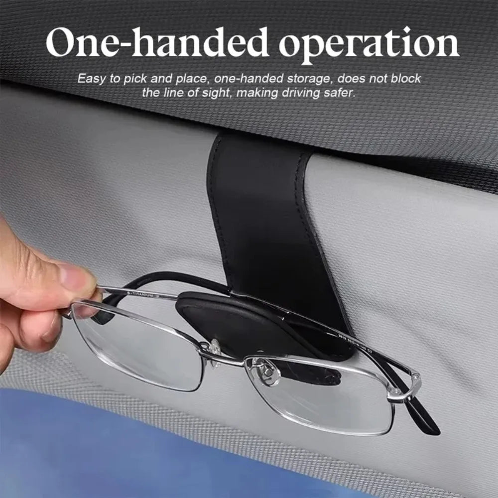Magnetic Car Sunglasses Holder Clip