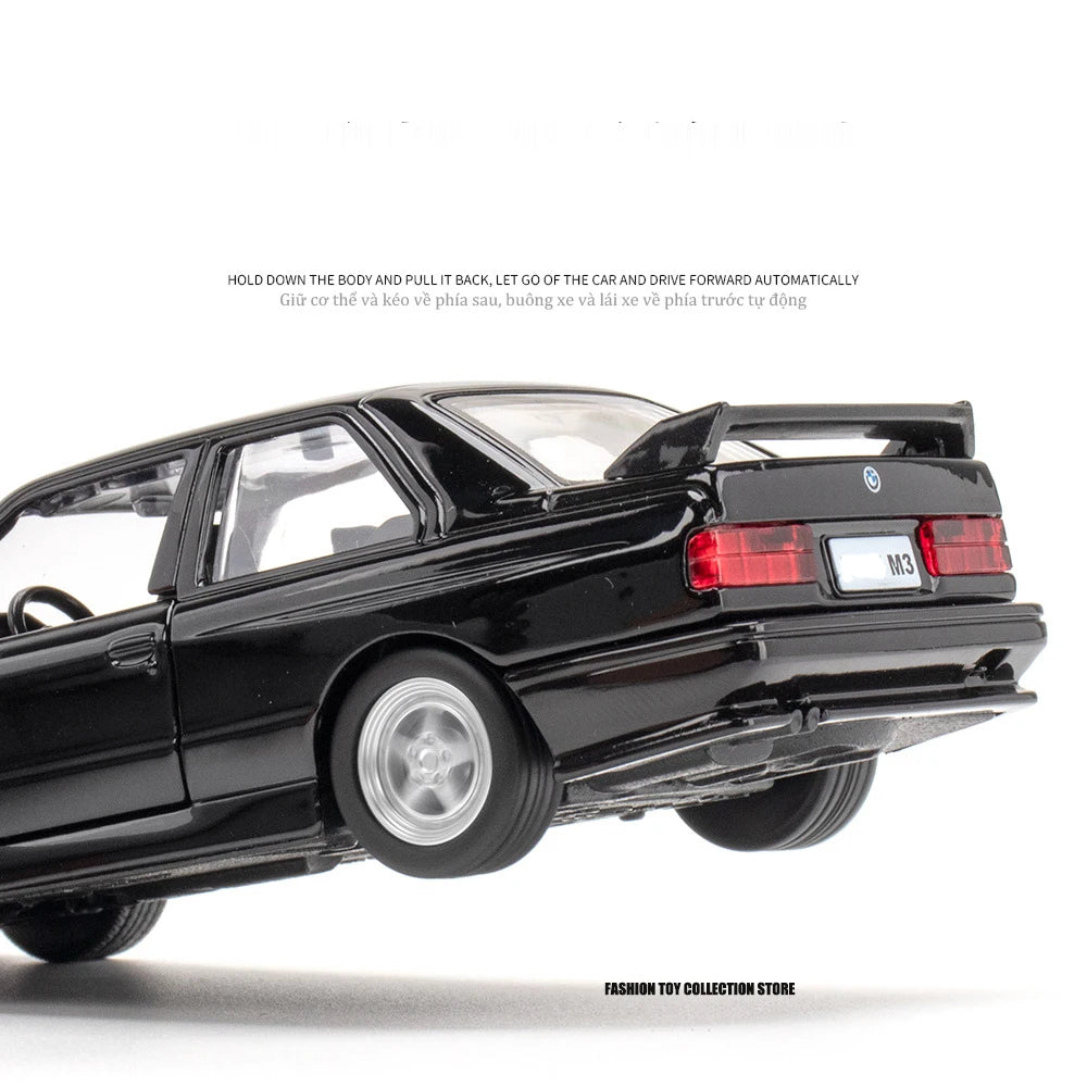 🚗 1:36 Diecast 1987 M3 Classic Car Model – Retro Perfection! 🏁