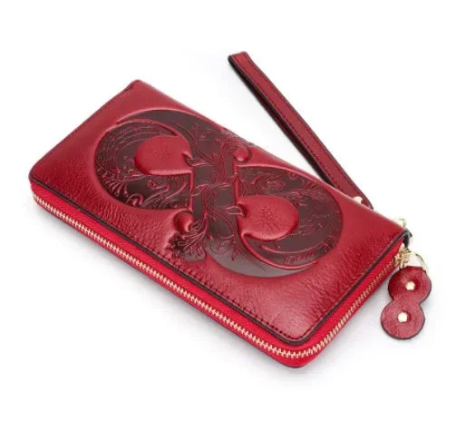 👜 Elegant Women's Luxury Leather Purse – High-Quality Handbag & Wallet