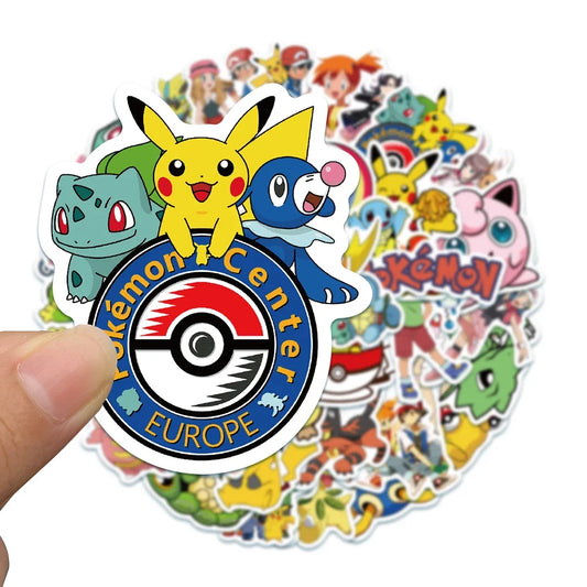 🎉✨ Mega Anime & Gaming Sticker Bundle – 50pcs ✨🎉