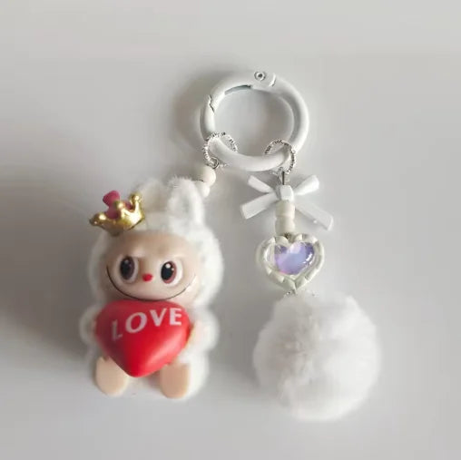 👑✨ Royal Cutie Keychains 🧸💖🌈