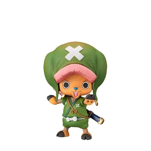 🏴‍☠️ One Piece Wano Arc Figures – Luffy, Zoro, Nami & Chopper (18cm)
