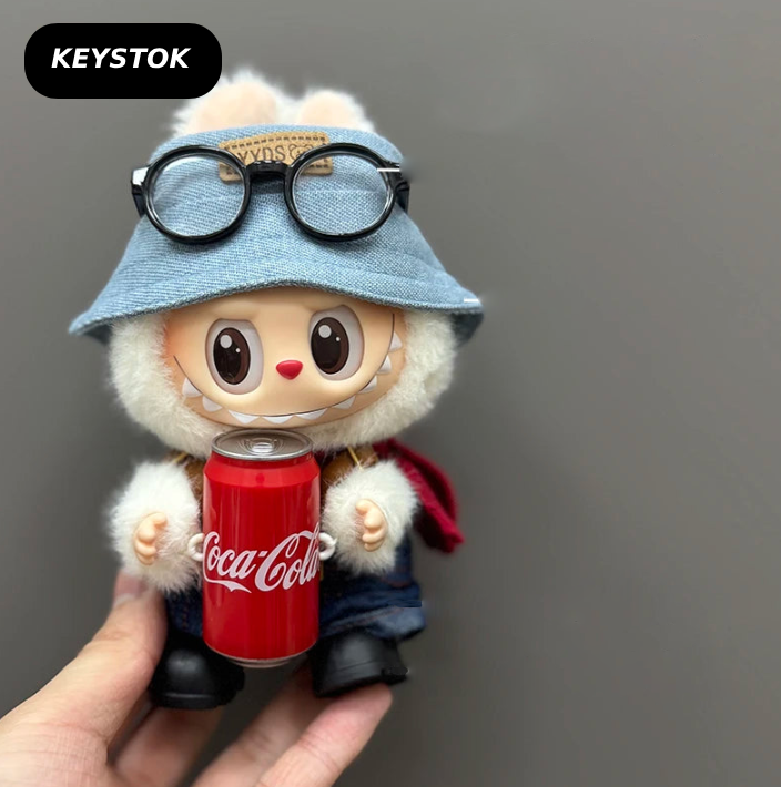 🎧 AMU Piggy x Coca-Cola Plush Keychain Doll