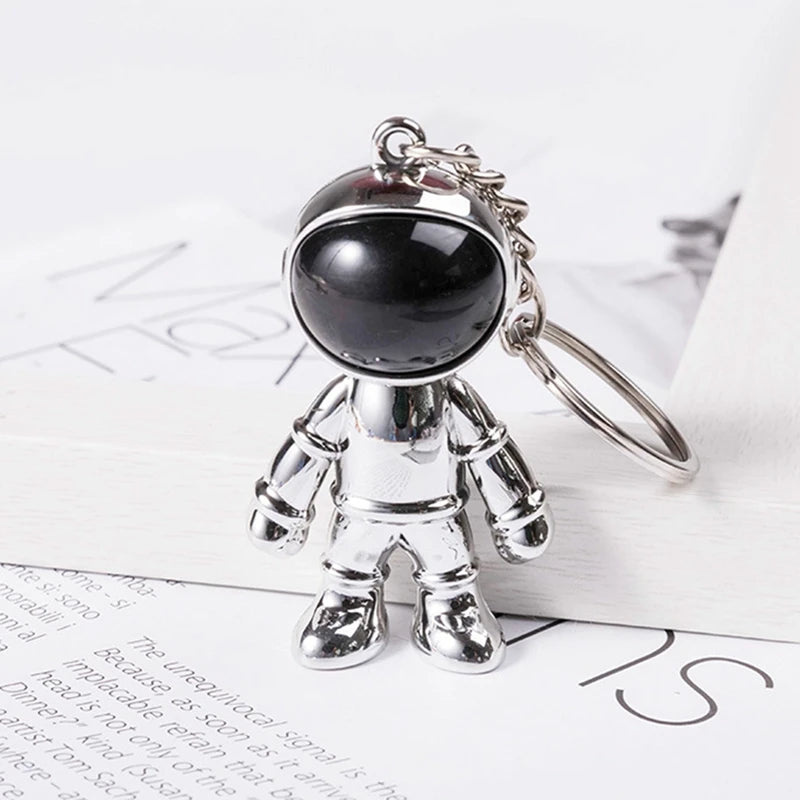 🚀👨🚀 Metallic Astronaut Keychain Collection 👨🚀🚀