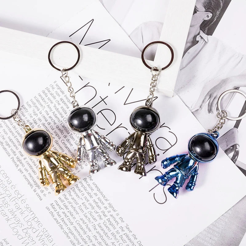 👨‍🚀 Space Explorer Keychain – Shine Like a Star