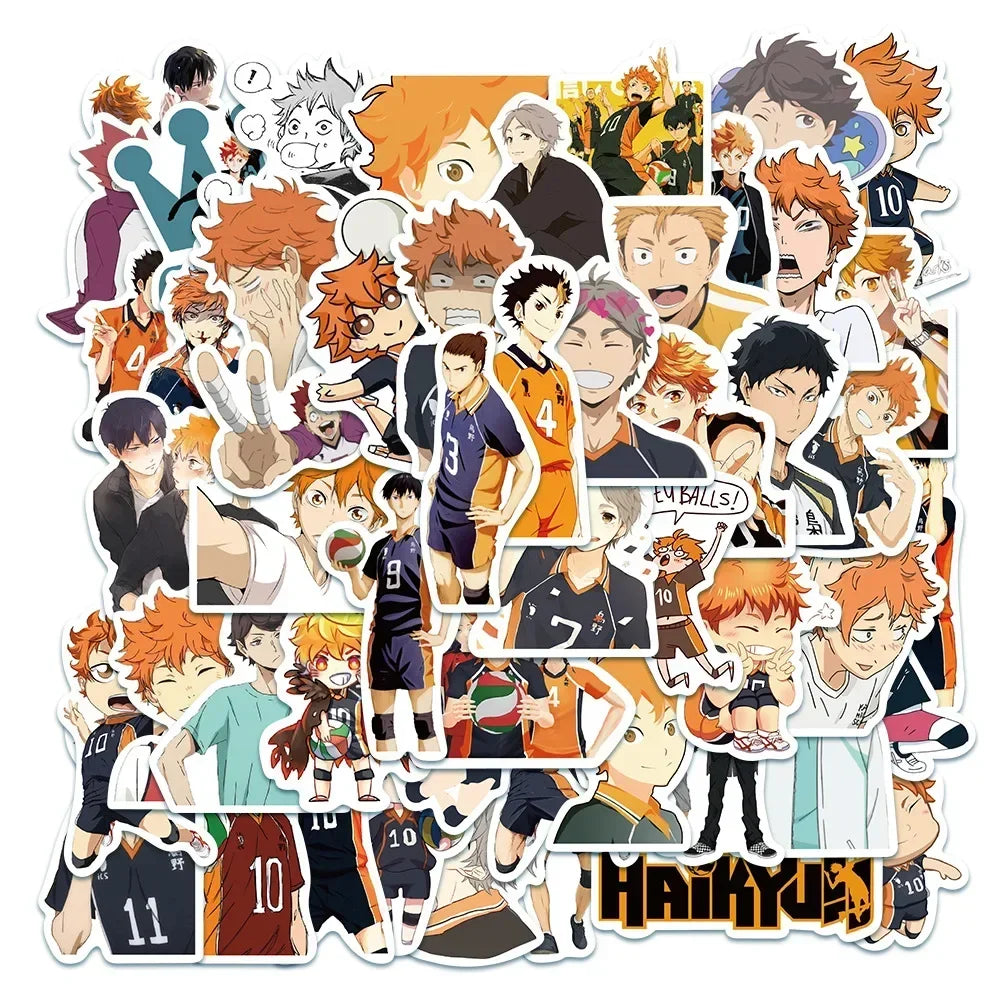 🎉✨ Mega Anime & Gaming Sticker Bundle – 50pcs ✨🎉