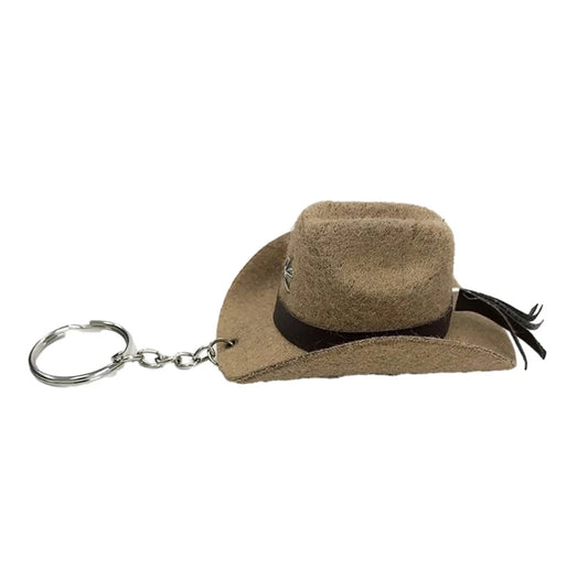 🤠 Cowboy Hat Keychain – Wild West Style Accessory 🌵