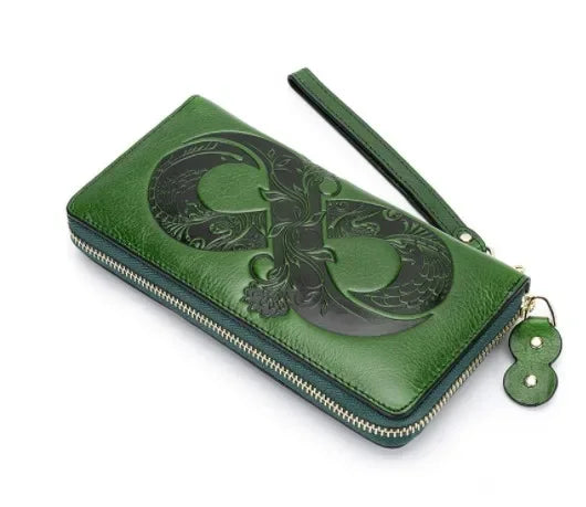 👜 Elegant Women's Luxury Leather Purse – High-Quality Handbag & Wallet