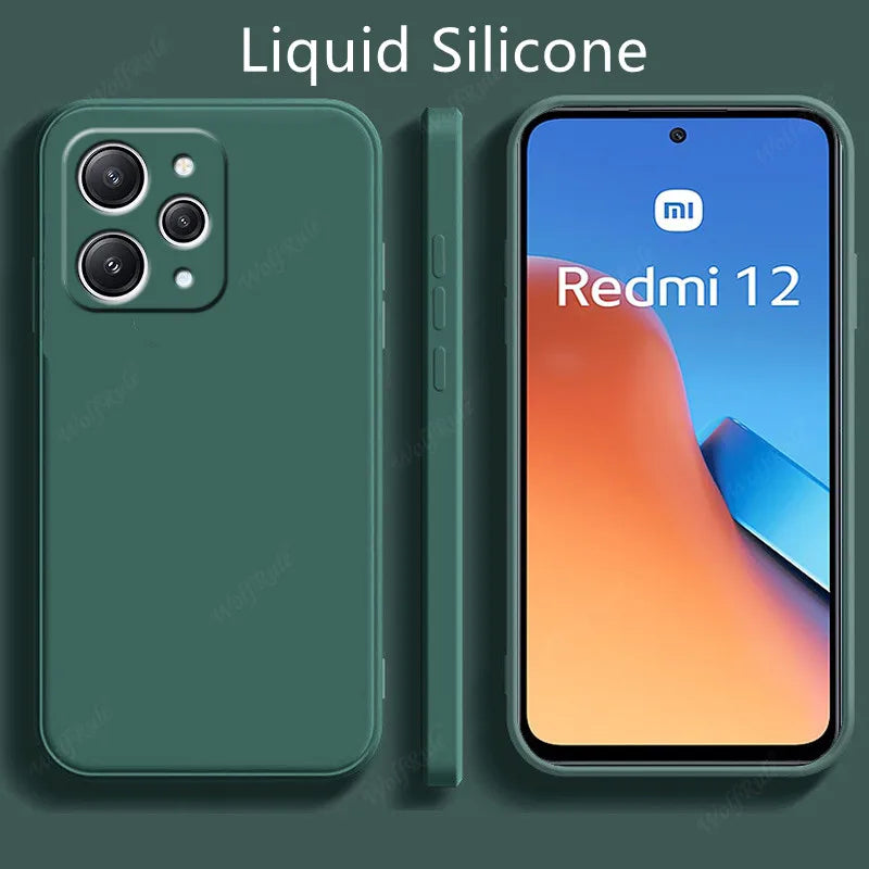 📱 Minimalist Silicone iPhone Case – Smooth, Stylish & Protective!