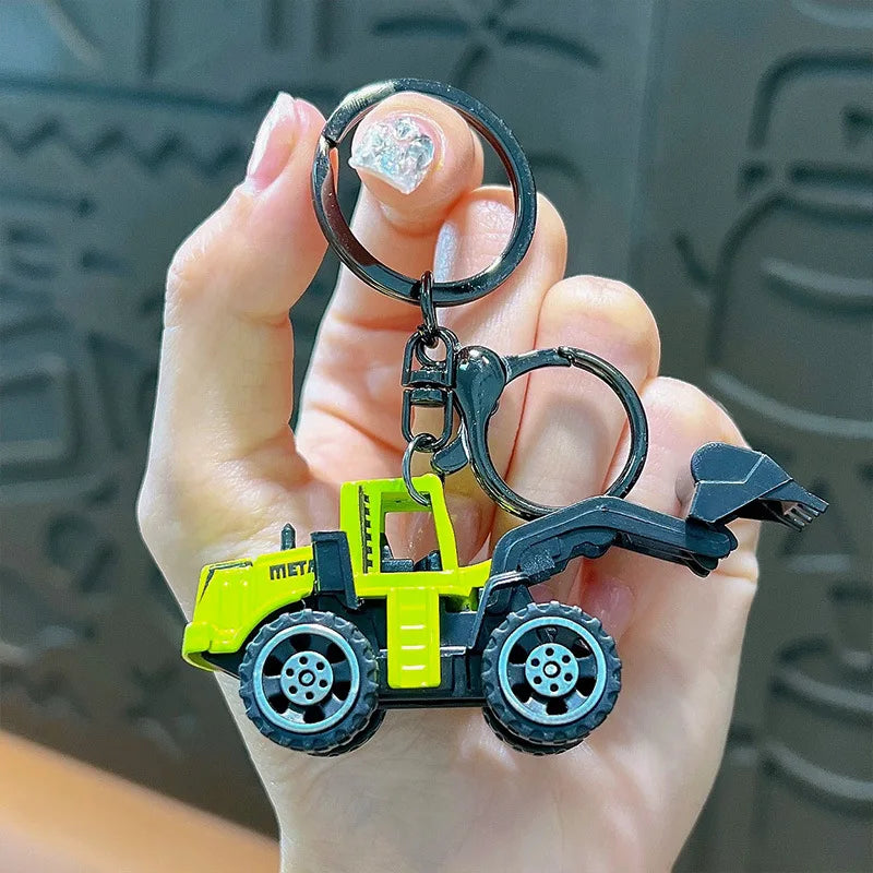 🚜 Construction Vehicle Keychain – Built for Fun &amp; Style!