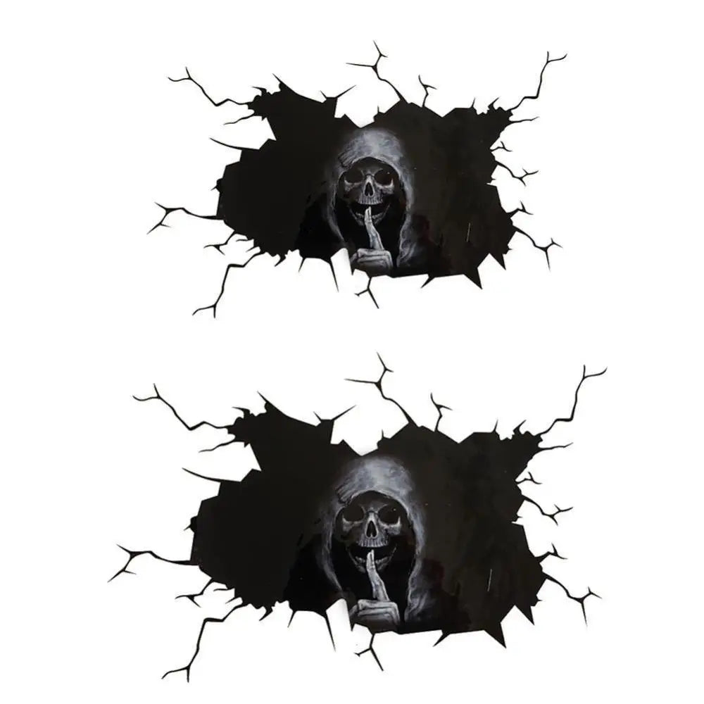 😈 Demon Smile for Your Car – Stand Out on the Road! 🔥