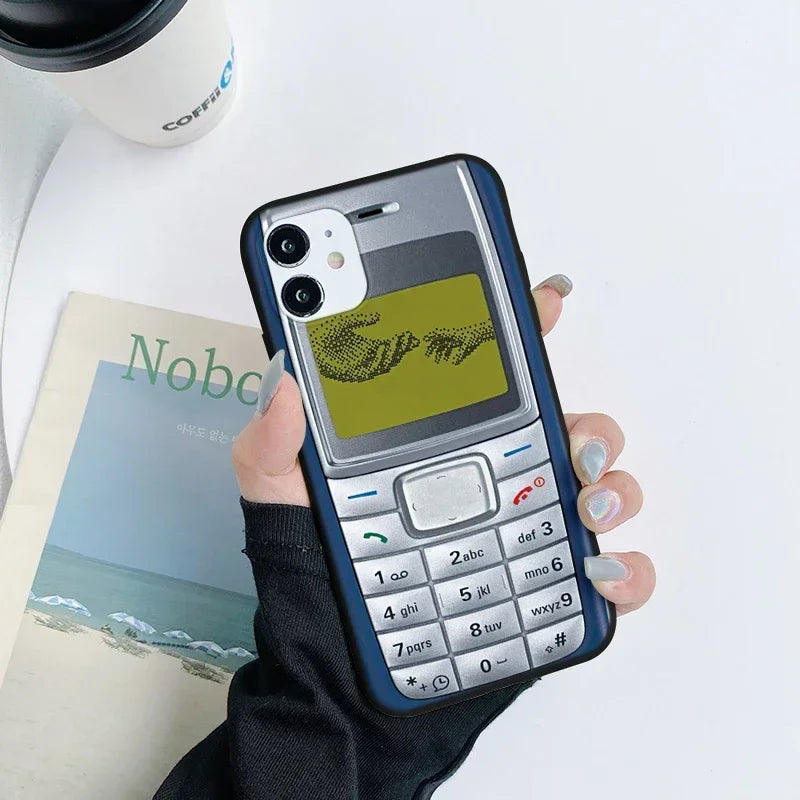 📱 Retro Cell Phone Style iPhone Case – Classic Mobile Series