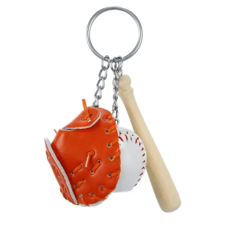 🧤⚾🎸 Creative Baseball & Guitar Keychain – Multi-Tool Keyring Gift