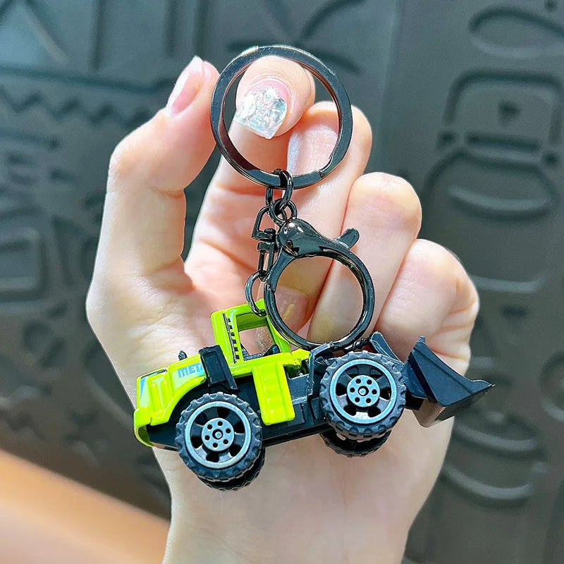 🚜 Construction Vehicle Keychain – Built for Fun &amp; Style!
