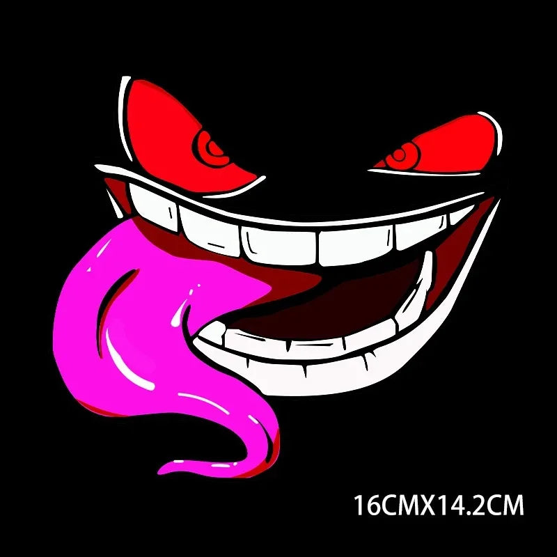 Gengar Devil Sticker – Reflective & Waterproof Pokémon Decal - up to 200km/h