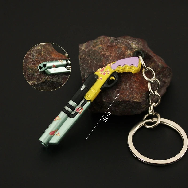 🔫 Valorant Gun & Knife Keychain – Mini Alloy Weapon Model for Gamers 🎮