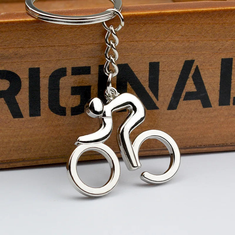 🚴‍♂️ Minimalist Bicycle Keychain – Perfect for Cyclists!