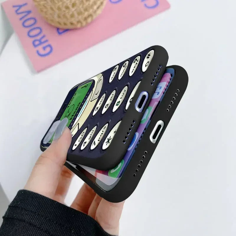 📱 Retro Cell Phone Style iPhone Case – Classic Mobile Series