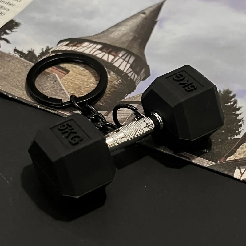 💪 DIY Silicone Barbell Keychain – Fitness Accessory for Gym Lovers 🏋️‍♂️