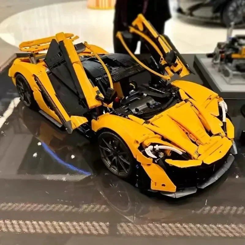 🏁 3893PCS McLaren P1 Supercar Building Kit (42172 Compatible)