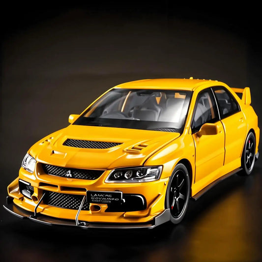 🔥 1:32 Mitsubishi Lancer Evolution IX Diecast Model – Sound & Light