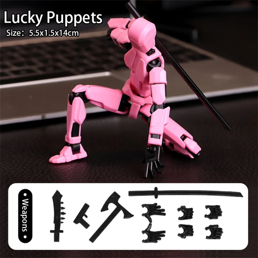 🦾 Poseable Action Figure – Creative Desk Buddy