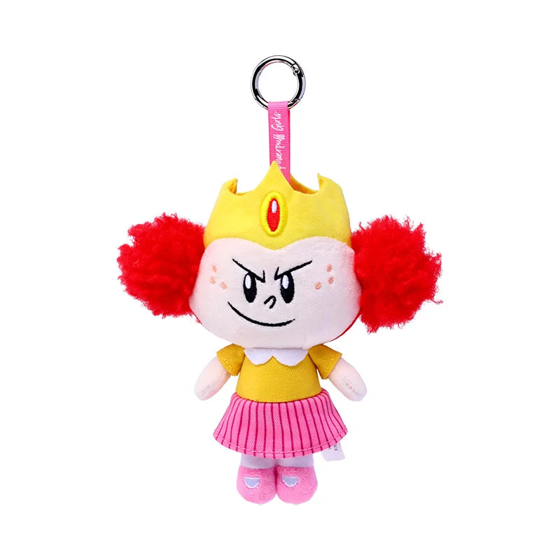 🧸 Powerpuff Girls Plush Keychains – Cartoon Heroes on the Go! 💥