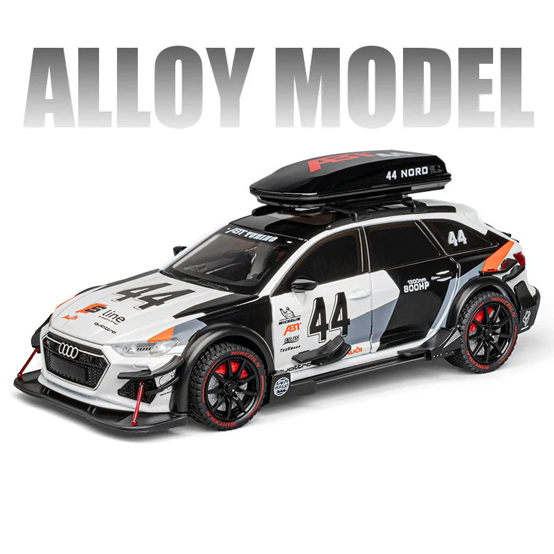 🚗 Audi RS6 Performance Drift Car Model – 1:24 Scale Collectible Toy 🏁