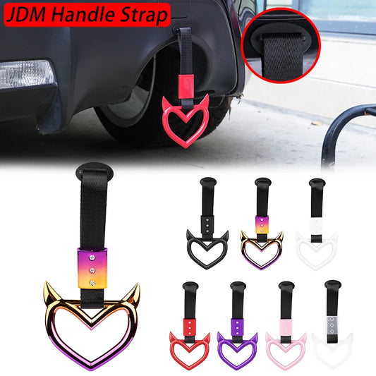 🔧 Heart-Shaped JDM Tsurikawa Handle Ring – Drift with Style! 💖