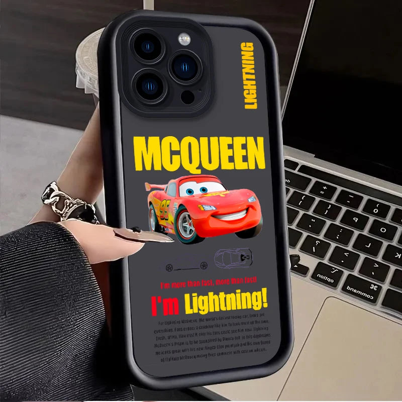 Lightning McQueen & Sally iPhone Case – Speed Meets Style! ⚡📱