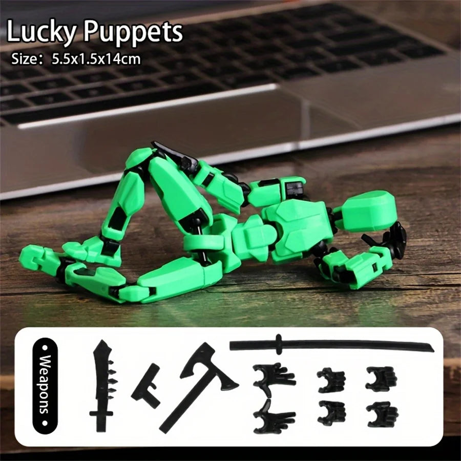 🦾 Poseable Action Figure – Creative Desk Buddy