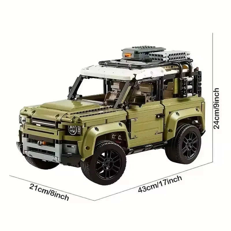 🚙Land Rover Defender Off-Road Building Kit – Ultimate Collector’s Edition