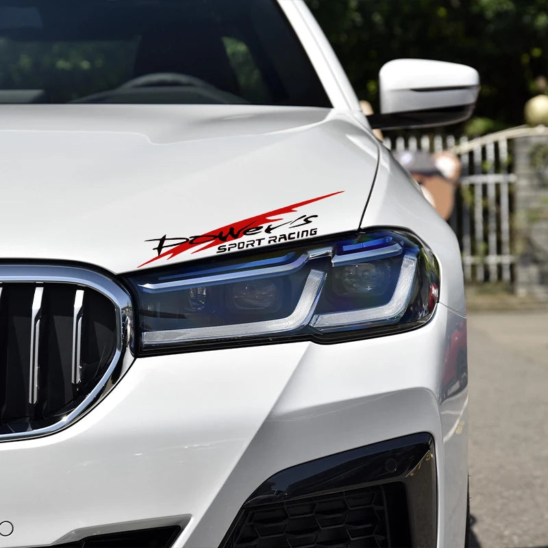 🔥 Power Sport Racing Car Sticker – High-Speed Style for Your Ride 🏁