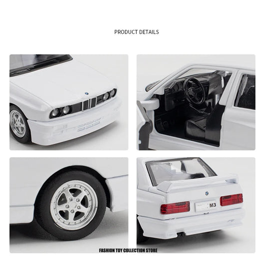 🚗 1:36 Diecast 1987 M3 Classic Car Model – Retro Perfection! 🏁