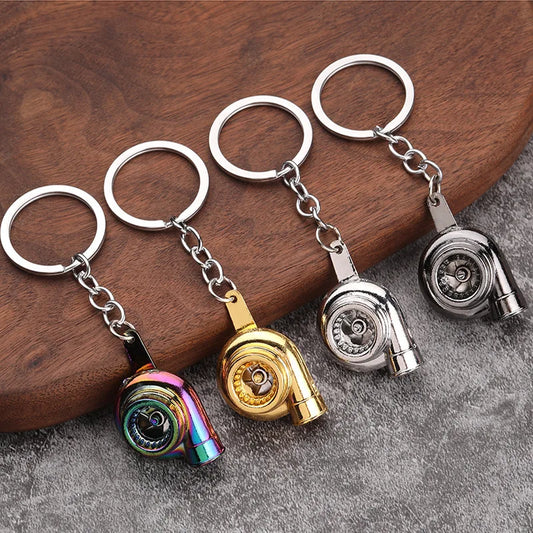 Turbocharger Keychain 🔧🚗 – For True Car Enthusiasts!