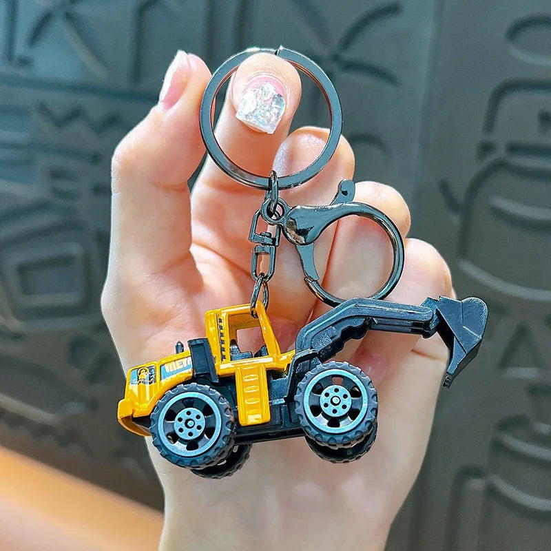 🚜 Construction Vehicle Keychain – Built for Fun &amp; Style!