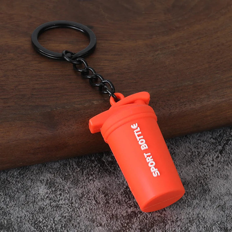 Gym Keychain Collection – Kettlebell, Dumbbell & Weight Plate Keychains