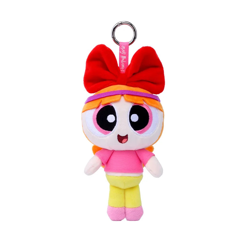 🧸 Powerpuff Girls Plush Keychains – Cartoon Heroes on the Go! 💥