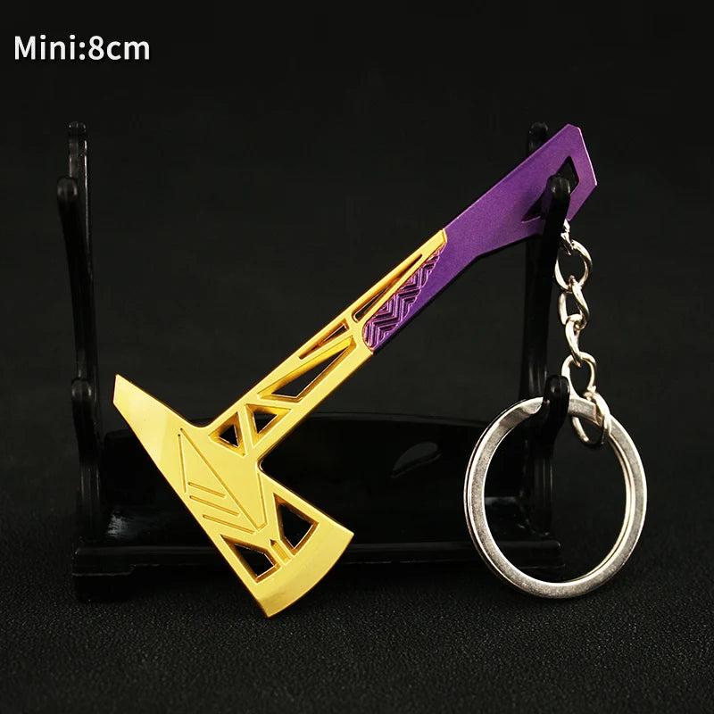 🔫 Valorant Gun & Knife Keychain – Mini Alloy Weapon Model for Gamers 🎮