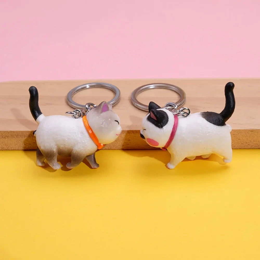 🐾 Cartoon Cat Keychain – Fun & Lovely Gift for Everyone! 😺