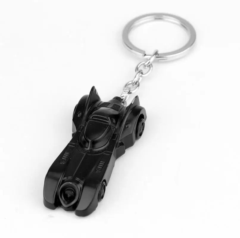 🦇 The Dark Knight Batmobile Keychain – Epic Gift for Superhero Fans! 🚗