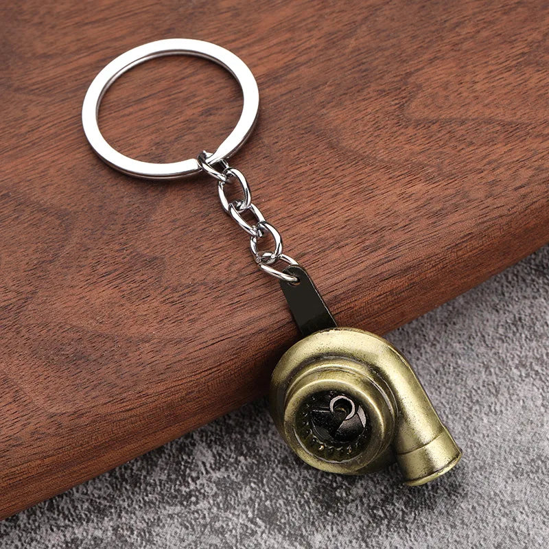 Turbocharger Keychain 🔧🚗 – For True Car Enthusiasts!