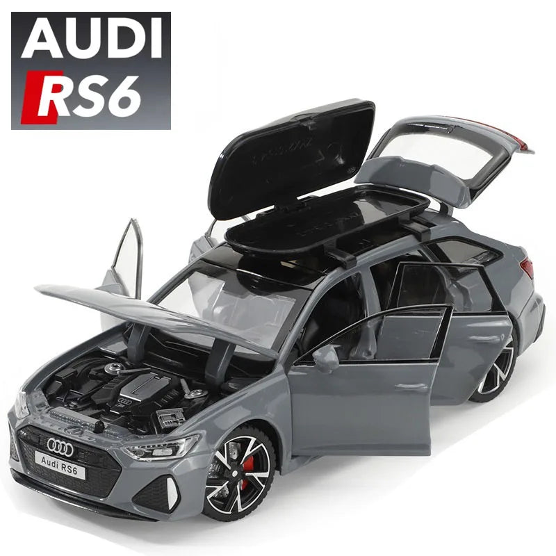 🏁 1:32 Audi RS6 Diecast Model Car 🚗✨