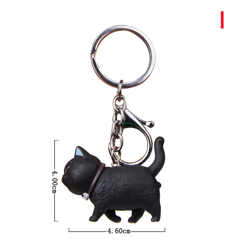 🐾 Cartoon Cat Keychain – Fun & Lovely Gift for Everyone! 😺